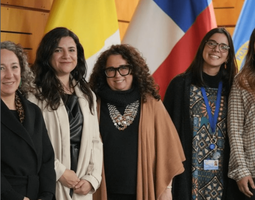 Seminario “Hablemos de Cuidados”, Comentarista junto con exministra Clarisa Hardy al nuevo Sistema Nacional de Apoyos y Cuidado Chile Cuida presentado por ministra Orellana.